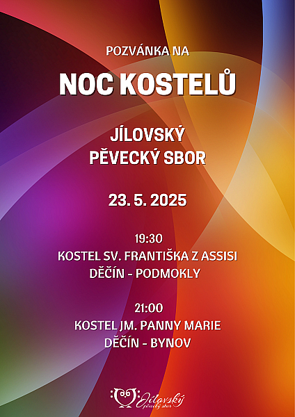 Noc kostelů, 23. 5. 2025, kostel sv. Františka z Assisi a kostel Jména Panny Marie, oba v Děčíně