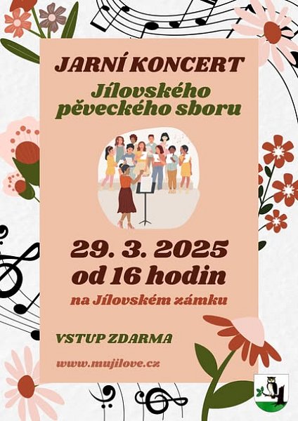 Jarní koncert v Jílovském zámku, 29. 3. 2025 od 16 hodin