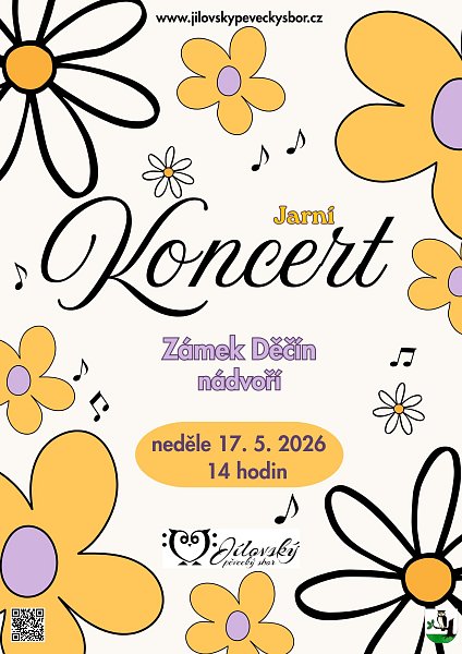 Jarní koncert - neděle 17. 5. 2026 - Zámek Děčín
